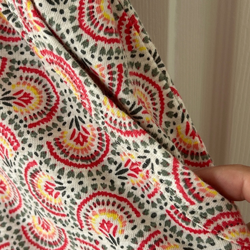 T by Talbots Paisley Easy Breezy Summer Dress - Picture 4 of 7